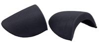 Плечевые накладки обшитые втачные из твердого поролона Антинея, цвет: черный, 25x140x210 мм, 50 шт, арт. ВТ-25 (количество товаров в комплекте: 50)