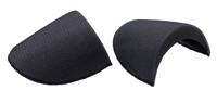 Плечевые накладки обшитые втачные из твердого поролона Антинея, цвет: черный, 20x120x175 мм, 50 шт, арт. ВТ-20 (количество товаров в комплекте: 50)