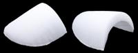 Плечевые накладки обшитые втачные из твердого поролона Антинея, цвет: белый, 20x120x175 мм, 50 шт, арт. ВТ-20 (количество товаров в комплекте: 50)