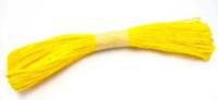 Шнур бумажный крученый, цвет: 22850 жёлтый, 2 мм x 30 м