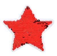 Термоаппликации "Звезда красная", 10,5х10,5 см, 2 штуки, арт. TBY.S68 (количество товаров в комплекте: 2)