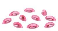 Стразы пришивные акриловые, круглые (наветта), цвет: 26 ярко-розовый, 10x5 мм, 10 штук, арт. ACRT-M018