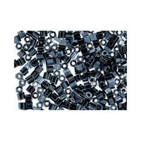 Бисер TOHO "Hexagon №3", 11/0, 2,2 мм, 500 г (цвет: №0081 темно-серый)