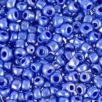 Бисер круглый "Ideal", 6/0, 50 грамм, цвет: 128 синий, арт. OL