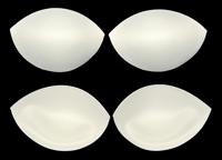 Чашечки корсетные с эффектом push-up "BC-53", размер 75, цвет: белый (10 пар) (количество товаров в комплекте: 10)
