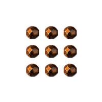 Бусины "Preciosa", 4 мм, 50 штук, цвет: 97319 коричневый металлик (арт. 152-19-002)