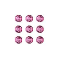 Бусины "Preciosa", 6 мм, 25 штук, цвет: 97328 розовый металлик (арт. 152-19-002)