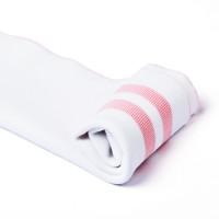 Подвяз трикотажный, 16x90 см, цвет белый с розовыми полосами, 10 штук (количество товаров в комплекте: 10)