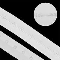 Крючки на ленте, 1 ряд, 28 мм x 5 метров, цвет белый (арт. TBY-75350)