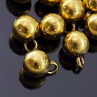 Кулоны "Гиря", 8x6x6 мм, цвет античное золото, 20 штук (количество товаров в комплекте: 20)