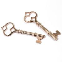 Кулоны "Ключ", 2 штуки, 60x21х4 мм (количество товаров в комплекте: 2)