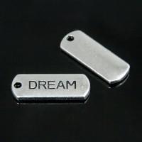 Кулоны "Dream", 10 штук, 21x8x2 мм (количество товаров в комплекте: 10)