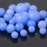 Бусины акриловые "Желе", круглые, микс, цвет голубой, 50 грамм (арт. МБ.УТ1-05192)