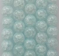 Бусины на нитях "Сахарный кварц", круглые, 10 мм, цвет светло-бирюзовый, 40 бусин (арт. МБ.УТ1-11171)