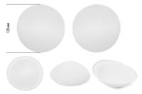 Чашечки корсетные с равномерным наполнением, цвет: белый, размер 75, 10 пар, арт. TBY-04.01 (количество товаров в комплекте: 10)