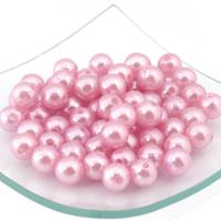 Бусины круглые перламутровые "Magic 4 Hobby", 12 мм, цвет: 143 светло-розовый (64 штуки)