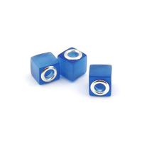 Бусины керамические, 6x10 мм, 10 штук, цвет: 5 синий (арт. PN-SC06)