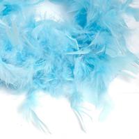 Боа-перо, цвет: голубой, 2 м, 50 грамм, арт. FBY-50-41