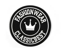 Аппликация пришивная "Fashion Wear", 6х6 см, цвет: черный, белый, 20 штук (количество товаров в комплекте: 20)