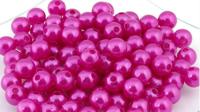 Бусины круглые "Magic 4 Hobby", цвет: 137 розовый, размер: 10 мм, 50 грамм