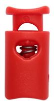 Стопор "Цилиндр", 19x9 мм, цвет: ярко-красный, 100 штук, арт. 203-М (количество товаров в комплекте: 100)