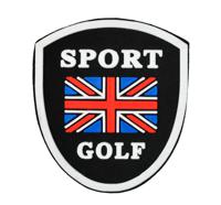 Аппликация пришивная "Sport Golf ", 3,5х4 см, 20 штук, цвет: мульти, арт. TBY.SHEV.13 (количество товаров в комплекте: 20)