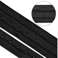 Крючки на ленте 2 ряда, 40 мм, цвет: черный, 45,7 м, арт. TBY-75361
