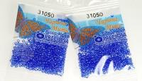 Бисер "Preciosa", 10/0, цвет: синий, 10 упаковок по 5 грамм (арт. 31050) (количество товаров в комплекте: 10)