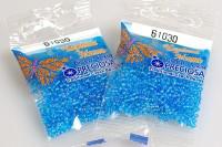 Бисер "Preciosa", 10/0, цвет: голубой, 10 упаковок по 5 грамм (арт. 61030) (количество товаров в комплекте: 10)