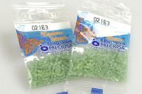 Бисер "Preciosa", 10/0, цвет: зеленый, 10 упаковок по 5 грамм (арт. 02163) (количество товаров в комплекте: 10)
