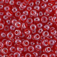 Бисер "Preciosa", круглое отверстие, 10/0, 50 грамм, цвет красный (96070/331-19001)