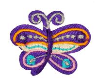 Термоаппликации Magic 4 Hobby "Бабочка", фиолетовый, 3,5х3 см (20 штук) (количество товаров в комплекте: 20)