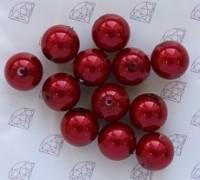 Хрустальный жемчуг Preciosa "Red", 6 мм, 200 штук, арт. 131-10-011