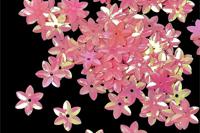 Пайетки россыпью "Ideal", 15 мм, 50 грамм, цвет: 029 розовый, арт. TBY-FLK462