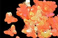 Пайетки россыпью "Ideal", 15x20 мм, 50 грамм, цвет: 327 оранжевый, арт. TBY-FLK288