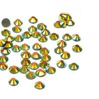 Стразы клеевые "Ideal", размер: (3,8-4,0 мм), цвет: мульти, 1440 штук