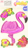 Декоративная интерьерная наклейка "Фламинго 1", объемная