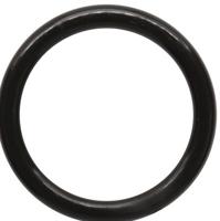 Кольца, цвет: черный, 15 мм, 100 штук, арт. 5AS-187 (количество товаров в комплекте: 100)