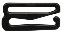 Крючки, цвет: черный, 15 мм, 100 штук, арт. 5AS-182 (количество товаров в комплекте: 100)