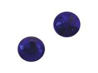 Стразы термоклеевые "Ideal", размер: 4,6-4,8 мм, цвет: синий (sapphire), 720 штук