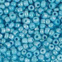 Бисер круглый "Ideal", цвет: голубой глянцевый (403), размер 10/0, 50 грамм