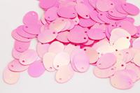 Пайетки россыпью "Ideal", 9х13 мм, цвет: розовый (029), 50 грамм
