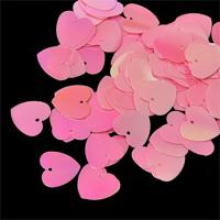 Пайетки россыпью "Ideal", 14 мм, цвет: розовый (029), 50 грамм