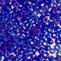 Бисер круглый "Ideal", цвет: синий прозрачный (168), размер 10/0, 50 грамм