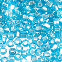 Бисер круглый "Ideal", цвет: голубой прозрачный (33), размер 10/0, 50 грамм
