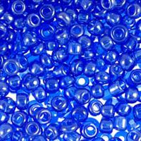 Бисер круглый "Ideal", цвет: синий прозрачный (108), размер 10/0, 50 грамм