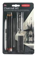 Набор угольных карандашей Derwent "Charcoal Set", 10 предметов