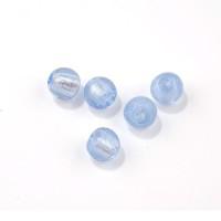 Бусины стеклянные "Magic 4 Hobby", размер: 10 мм, цвет: голубой (10 штук)