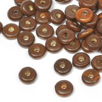 Бусины деревянные "Magic 4 Hobby", размер: 10 мм, цвет: коричневый (210 штук)