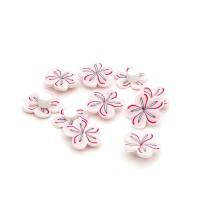 Бусины глиняные "Magic 4 Hobby", размер: 20 мм, цвет: розовый (10 штук)